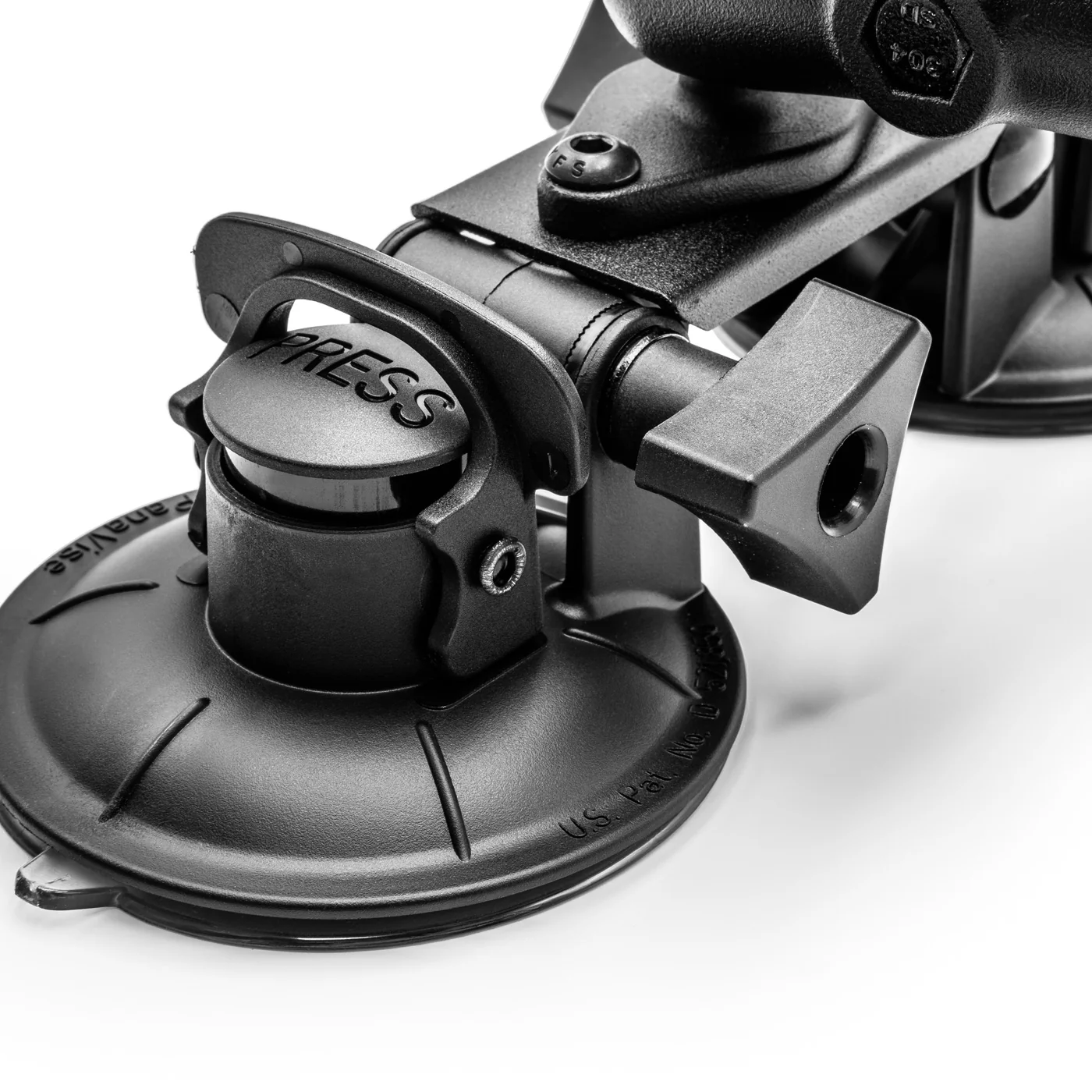 Double Suction Cup Mount - 1-inch Ball Arm - Image 3